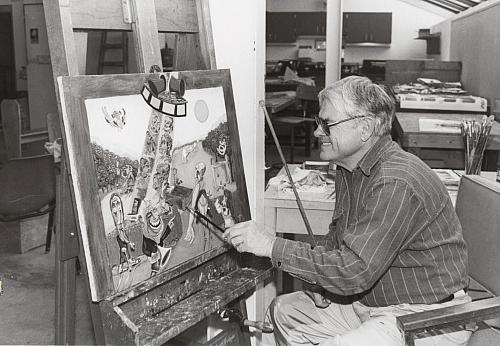 Beloit artist James V. Lamb was self-taught and came to the painting late in life but in a short ...